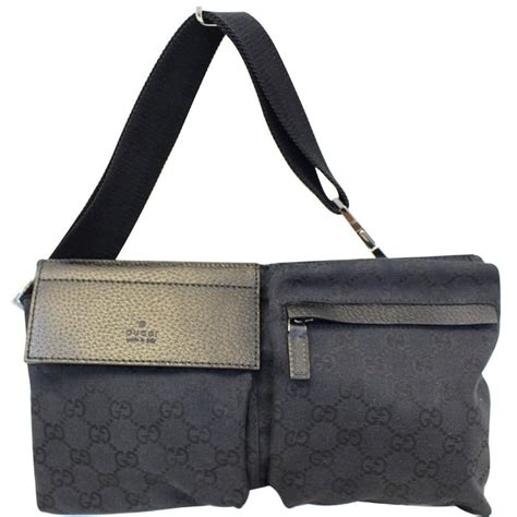 gucci black waist belt bag 28566|Gucci belt bag original.